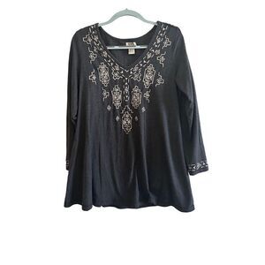 Monroe Main Size L Aztec Southwest Long sleeve Top